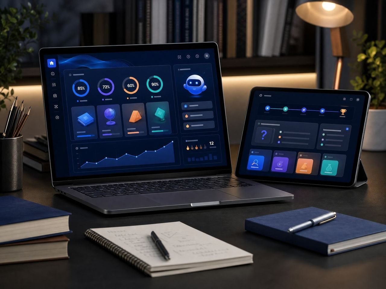 Proper Study Dashboard Interface